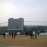 Het Olympisch stadin in Kiev