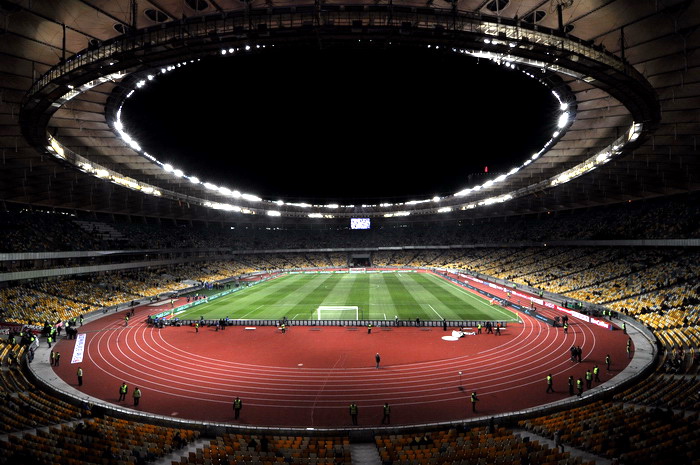 NSK Olimpiejsky stadion in Kiev